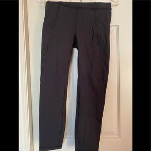 Lululemon time to sweat crop 23”